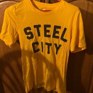 Men’s Yellow Steel City T-Shirt